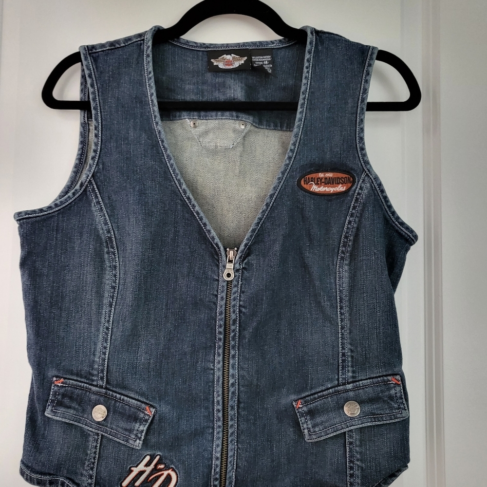 Ladies Harley Davidson Vest